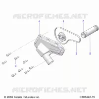 MOTORE, WATERPUMP IMPELLER AND COVER