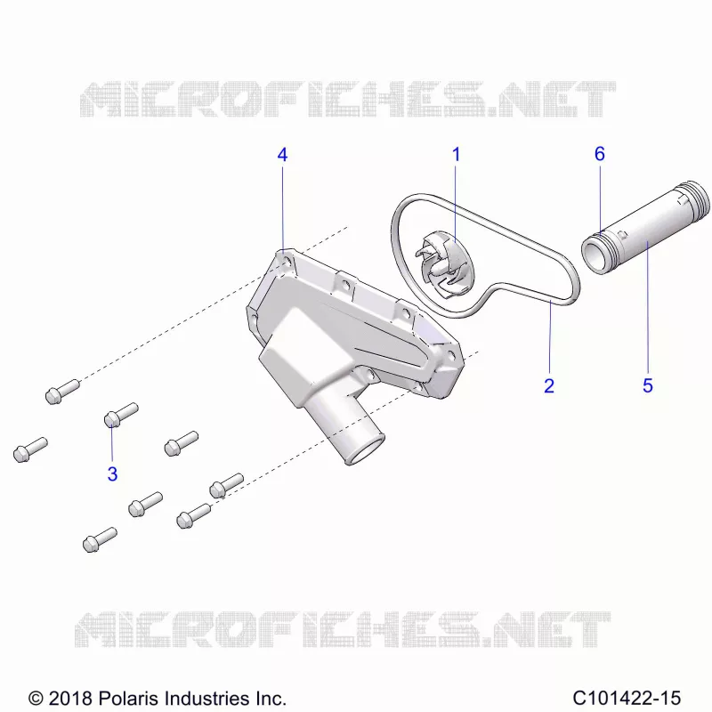 MOTORE, WATERPUMP IMPELLER AND COVER