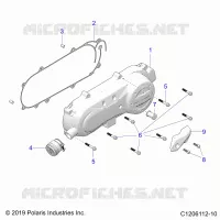 TRASMISSIONE, CLUTCH COVER AND DUCTING