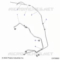 SISTEMA DI ALIMENTAZIONE CARBURANTE, LINES, STD.