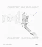 ENGINE, ACCELERATORE PEDALE