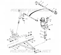 Wishbones ANTERIORI E TIRANTI STERZO 2x4 400L W947540 (4926752675B006)