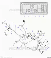ELETTRICO, WIRE HARNESSES, CHASSIS