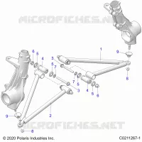 SUSPENSION, A-ARM AND PAVONEGGIARSI MOUNTING