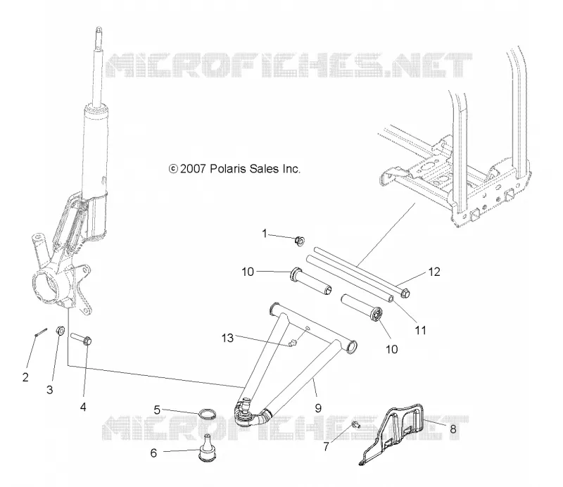 SUSPENSION, A-ARM and PAVONEGGIARSI MOUNTING