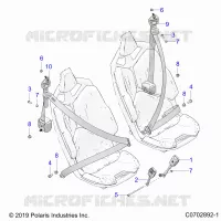 SEDE BELT MOUNTING, STANDARD