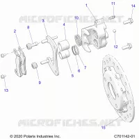 BRAKES, PINZA FRENO POSTERIORE