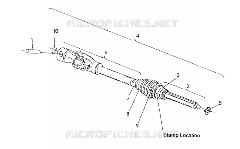 Giunto 250 4x4 / W928127 (4922872287B05A)