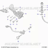 BRAKES, BRAKE PEDAL AND CILINDRO PRINCIPALE