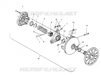 TRASMISSIONE FRIZIONE ASSEMBLY Storm 0950782, Storm SKS 0950582,  Euro Storm E950782 (4929012901C001)