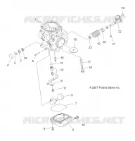 MOTORE, CARBURATORE, LOWER