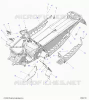 CHASSIS, PROTEZIONE FRIZIONE, FOOTRESTS, AND RUNNINGBOARDS