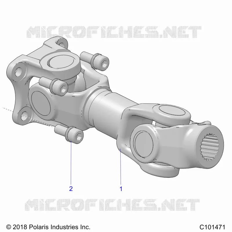DRIVE TRAIN, PROP POSTERIORE ALBERO