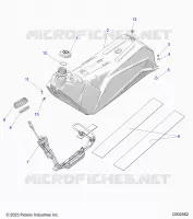 SISTEMA DI ALIMENTAZIONE CARBURANTE, FUEL TANK AND PUMP