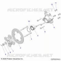 SUSPENSION, PORTAPACCHI POSTERIORE
