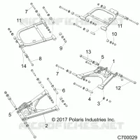 SOSPENSIONE POSTERIORE CONTROL ARMS