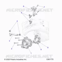 SISTEMA DI ALIMENTAZIONE CARBURANTE, THROTTLE BODY/FUEL RAIL