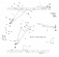 SOSPENSIONI ANTERIORI CONTROL ARMS