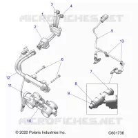 SISTEMA DI ALIMENTAZIONE CARBURANTE, RAIL, LINES AND THROTTLE BODY