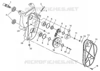 carter della catena XCF 0971643 (4938613861B006)