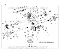 TRASMISSIONE, AXLE, REAR