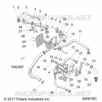 ENGINE, RAFFREDDAMENTO SYSTEM, BOTTLE/HOSES 