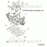 CHASSIS, TELAIO PRINCIPALE AND SKID PLATES
