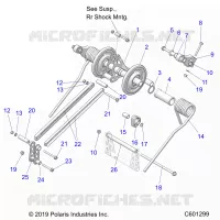 SUSPENSION, POSTERIORE COPPIA ARM