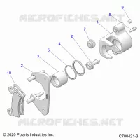 BRAKES, PINZA POSTERIORE
