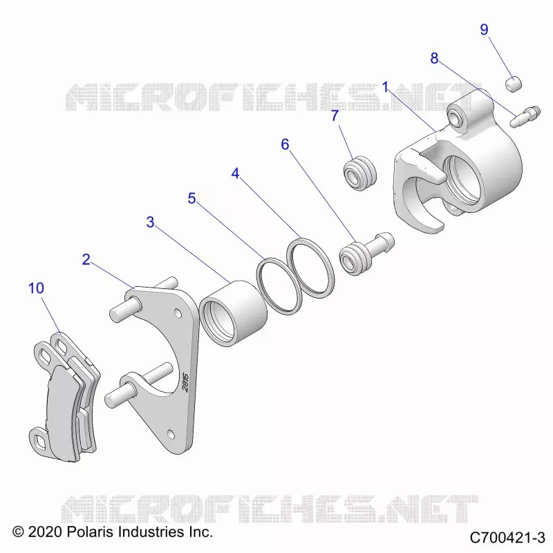 BRAKES, PINZA POSTERIORE
