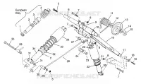 POSTERIORE COPPIA ARM XLT TOURING 0963357 and EUROPEAN XLT TOURING E963357 (4931923192B014)