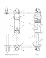 SUSPENSION, SHOCK ANTERIORE TRACK, MONOTUBE 7045530