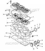 CILINDRO XLT 0970756, XLT SKS 0970556,  AND XLT RMK 0970956 (4937693769C013)