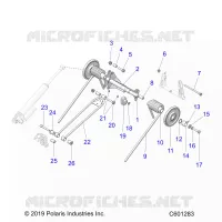 SUSPENSION, POSTERIORE COPPIA ARM