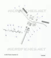 STERZO SUPERIORE & MANUBRIO ASM.