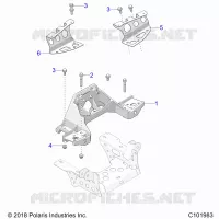 TELAIO, BULKHEAD AND FRONT CAB SUPPORT