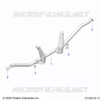 CARROZZERIA POSTERIORE RACK SUPPORT