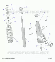 SUSPENSION, ANTERIORE MONTANTE