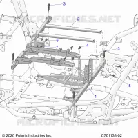 CHASSIS, SEAT AND CENTER CONSOLE MONTAGGIO