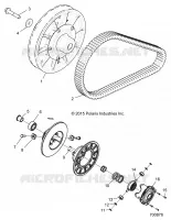 TRASMISSIONE, SECONDARY CLUTCH
