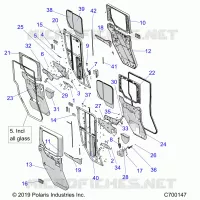 PORTE, REAR, FULL