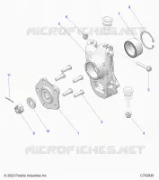SUSPENSION, RUOTA ANTERIORE HUB, KNUCKLE