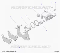 BRAKES, PINZA FRENO POSTERIORE