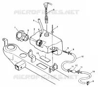 SERBATOIO OLIO ASSEMBLY Trail Boss W938527 (4924072407007A)