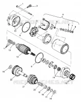 AVVIAMENTO MOTORE SL 780 B974088 and Intl. SL 780 I974088 (4940924092C007)