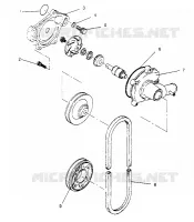POMPA DELL'ACQUA 600 XCR 0951676 (4929132913C011)