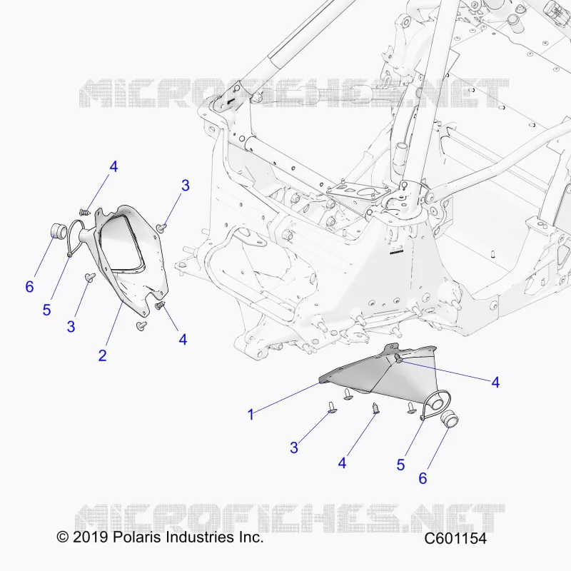 TELAIO, TIE ROD BOOT ASM.
