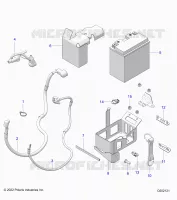 ELETTRICO, BATTERY/BOX AND CABLES