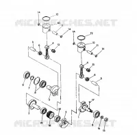 PISTONEEE   ALBERO MOTORE INDY LITE (4921332133028A)