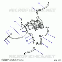 ENGINE, TURBO, COOLING AND OIL